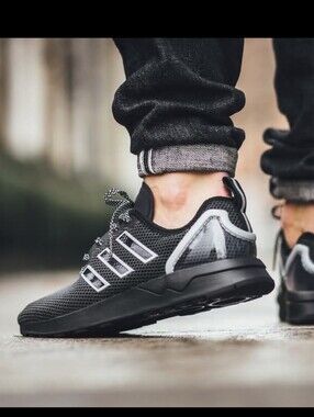 adidas Originals ZX Flux ADV Sneakers Corr Black & White Retro NEW Men's 8
